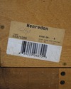 74074: Pair HENREDON Marble Top Oversize Nightstan