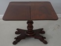 74060: Antique American Empire Mahogany Game Table