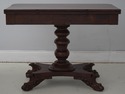 74060: Antique American Empire Mahogany Game Table