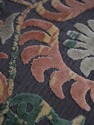 73416: Vintage Dolphin Carved Back Clawfoot Mahoga