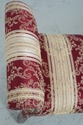 L74127: Chippendale Style Cherry Damask Upholstere
