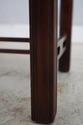 L74127: Chippendale Style Cherry Damask Upholstere