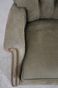 L74096: Pair HANCOCK & MOORE Suede Lounge Chairs