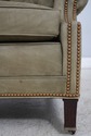 L74096: Pair HANCOCK & MOORE Suede Lounge Chairs