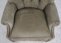 L74096: Pair HANCOCK & MOORE Suede Lounge Chairs