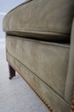 L74096: Pair HANCOCK & MOORE Suede Lounge Chairs
