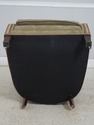 L74096: Pair HANCOCK & MOORE Suede Lounge Chairs