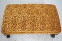 L74129: Ball & Claw Mahogany Newly Upholstered Sto