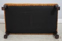 L74129: Ball & Claw Mahogany Newly Upholstered Sto