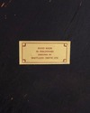 L74058: MAITLAND SMITH Round Mahogany Leather Top 