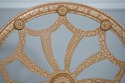 L74108: Set of 4 ELLO Web Back Crackle Finish Armc