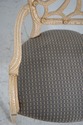 L74108: Set of 4 ELLO Web Back Crackle Finish Armc
