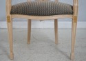 L74108: Set of 4 ELLO Web Back Crackle Finish Armc