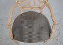 L74108: Set of 4 ELLO Web Back Crackle Finish Armc