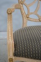 L74108: Set of 4 ELLO Web Back Crackle Finish Armc