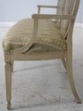 57287: Adams Style Paint Decorated Triple Back Set