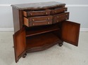 74106: CENTURY Marble Top Cherry Server Cabinet