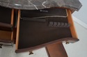 74106: CENTURY Marble Top Cherry Server Cabinet