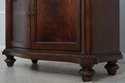 74106: CENTURY Marble Top Cherry Server Cabinet
