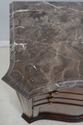 74106: CENTURY Marble Top Cherry Server Cabinet