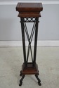 L73947: Pair Of MAITLAND SMITH Leather Wrapped Ped
