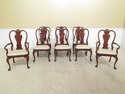 L47623EC: Set Of 8 KARGES Georgian Mahogany Clawfo