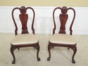 L47623EC: Set Of 8 KARGES Georgian Mahogany Clawfo