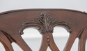 L60952EC: Set of 8 KARGES Chippendale Mahogany Din