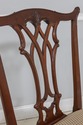 L60952EC: Set of 8 KARGES Chippendale Mahogany Din