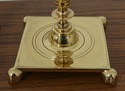 LF60930EC: Pair Solid Brass Colonial Candlesticks