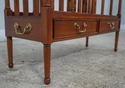 60964EC: WELLINGTON HALL 2 Drawer Mahogany Canterb