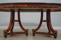 L60485EC: Neoclassical Inlaid Mahogany Dining Room