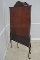 60994EC: Vintage Mahogany French Style Vitrine Cur