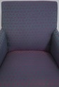 F65067EC: Pair Upholstered Arm Library Chairs