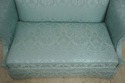 L65138EC: Damask Upholstered Chippendale Style Lov