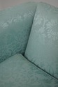 L65138EC: Damask Upholstered Chippendale Style Lov