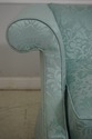 L65138EC: Damask Upholstered Chippendale Style Lov