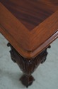 68596: STICKLEY Ball & Claw Mahogany Coffee Cockta
