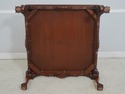 68596: STICKLEY Ball & Claw Mahogany Coffee Cockta