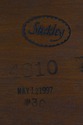 68596: STICKLEY Ball & Claw Mahogany Coffee Cockta