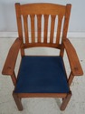 69422: Pair STICKLEY Mission Oak Arts & Crafts Arm