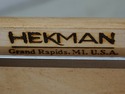 68777: HEKMAN Mahogany Inlaid Executive 2 Drawer F