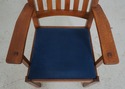 69422: Pair STICKLEY Mission Oak Arts & Crafts Arm