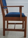 69421: Pair STICKLEY Arts & Crafts Upholstered Arm