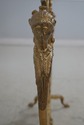 L69464: French Bronze Fireplace Screen w. Lady Fac