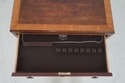 L69280: THOMASVILLE Mahogany Banded Inlaid Silver 