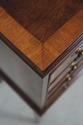 L69280: THOMASVILLE Mahogany Banded Inlaid Silver 