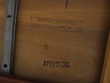 L69280: THOMASVILLE Mahogany Banded Inlaid Silver 