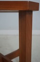 69194: STICKLEY Cherry Mission Style Granite Top T
