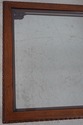 69019: Chinese Chippendale Mahogany Glass Top Coff